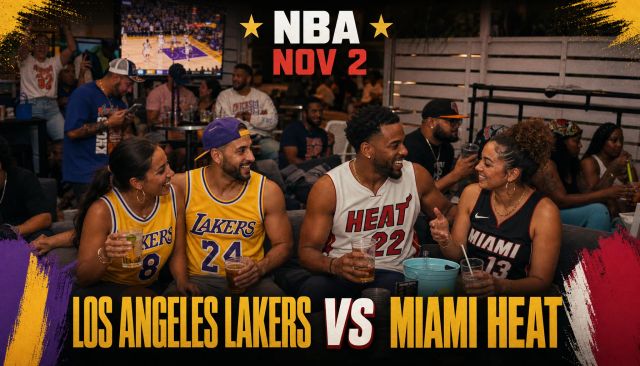 Heat at Lakers