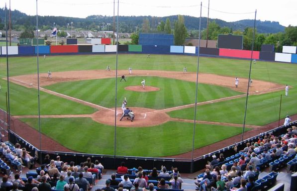 Vancouver Canadians at Eugene Emeralds
