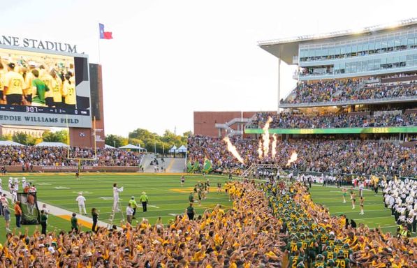Air Force Falcons at Baylor Bears Football