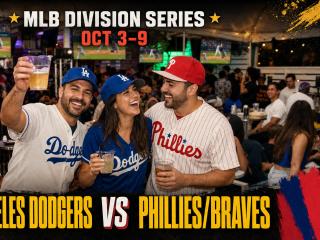 Phillies/Braves vs Dodgers MLB Division Series at Grails
