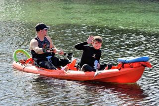 4 Hour Tandem Kayak Rental For Two People In Crystal River, Florida