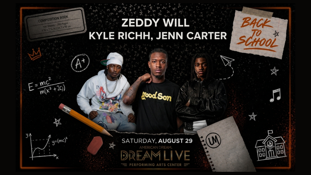Zeddy Will, Jenn Carter, Kyle Richh