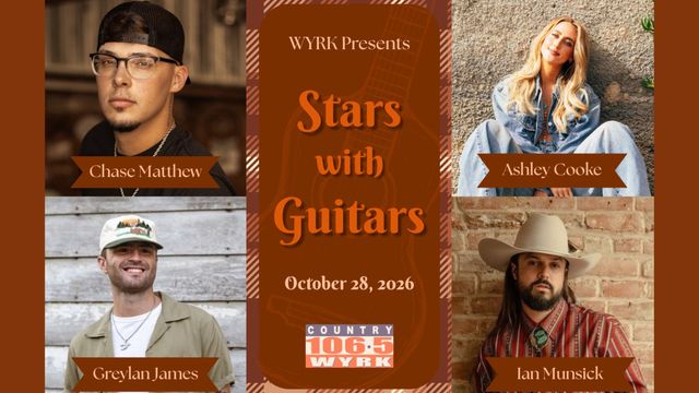 WYRK Stars with Guitars Fall Acoustic Concert