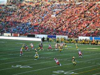BC Lions at Calgary Stampeders