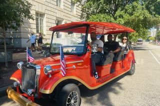 Washington DC Monuments & US History Guided Cart Tour