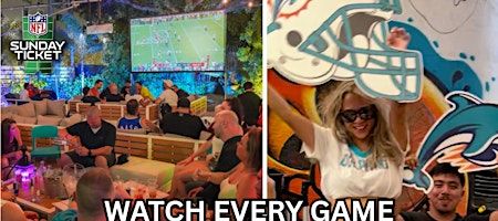 NFL Sunday Watch Party Miami – Every Game at Grails Wynwood