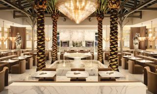 The Palm Court at RH San Francisco