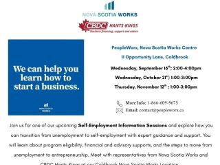 Self Employment Info Session