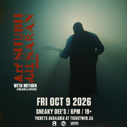Shubh Saran w/ NRTHRN, Sanserif & Ephaisus at Sneaky Dee's