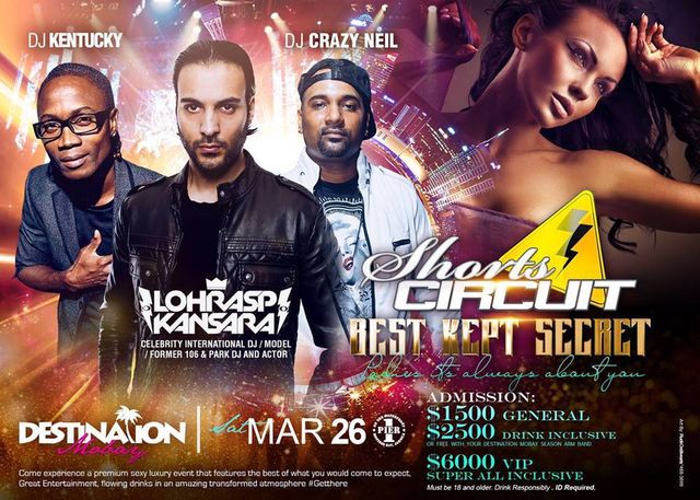 Shorts Circuit/Best Kept Secret - Destination Mobay