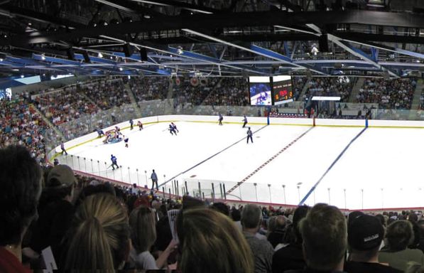 Baie Comeau Drakkar at Moncton Wildcats