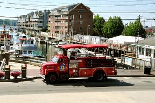 Vintage Fire Truck Sightseeing Tour of Portland Maine