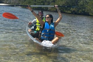 2 Hour Clear Kayak Rentals in St Pete, FL - Clam Bayou