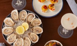 The Lobby at the Postmark Hotel