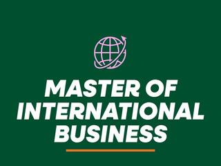 Master of International Business Virtual Coffee Chat