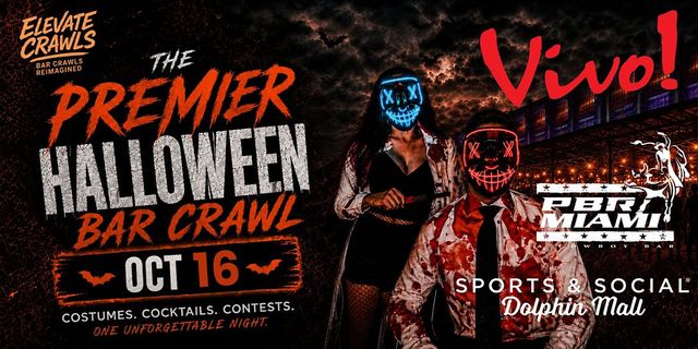 The Premier Halloween Bar Crawl - Miami