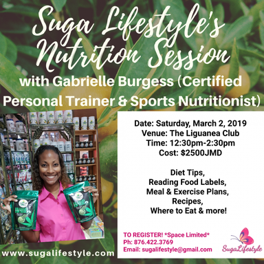 Suga Lifestyle's Nutrition Session