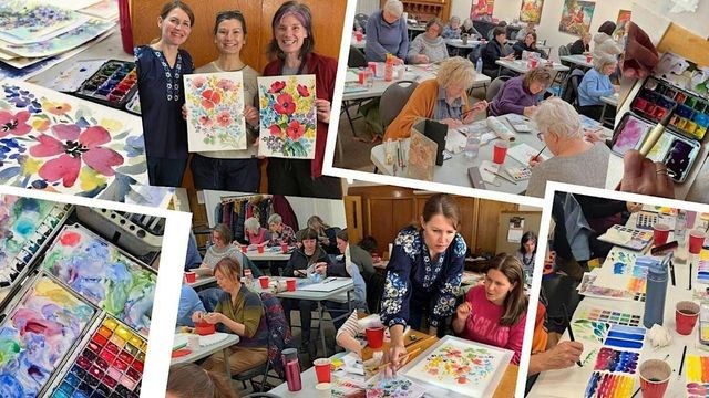 Fall Watercolor Social: Paint, Share & Connect
