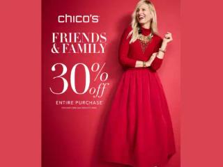 Chico's Friends & Family Event ✨