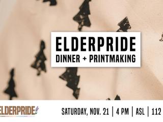 ElderPride Printmaking Workshop and Dinner