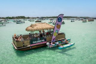 Tiki Party Boat with Slide from Fort Walton Beach
