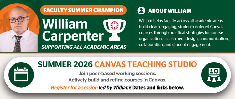 Peer-Led Canvas Teaching Studio - Work with a Colleague!