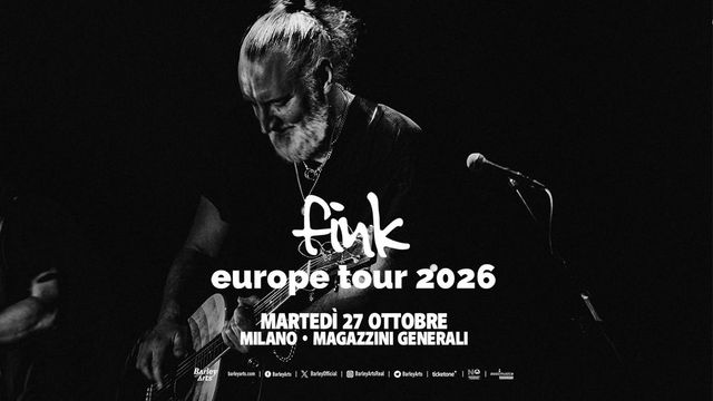 Fink | Europe Tour 2026 | Live in Milan