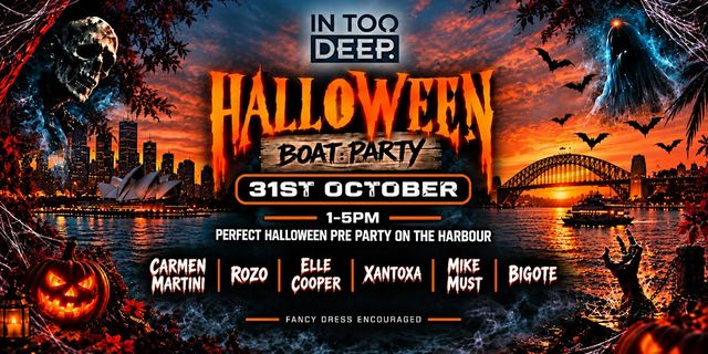 InTooDeep - HALLOWEEN Boat Party (31.10)