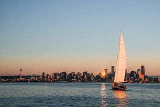 Seattle's Original Sunset Sail (Est. 1984) - 70ft Boat - BYOB
