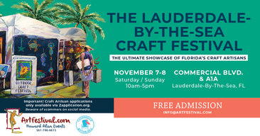 The Lauderdale-By-The-Sea Craft Festival