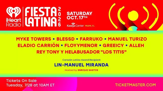 iHeartRadio Fiesta Latina: Myke Towers BLESSD Farruko & Manuel Turizo