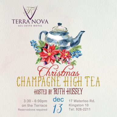 Christmas Champagne High Tea