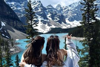 Moraine Lake, Lake Louise, Johnston Canyon Banff National Park