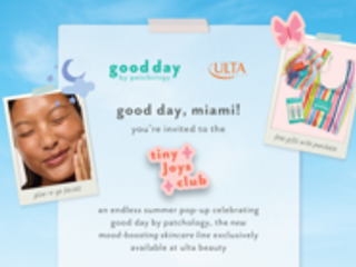 good day 'tiny Joys club' pop up at Ulta Beauty