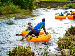 Half-Day Grenada River Tubing Adventure and Annandale Falls