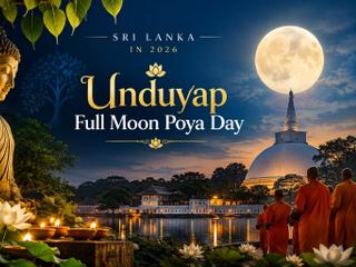 Unduvap Full Moon Poya Day 2026