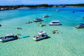 3 Hour Crab Island Tour from Destin Non-Private with Floats