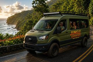 Open-Air! Best of Road to Hana Jungle Adventure Tour! (6 Hours)