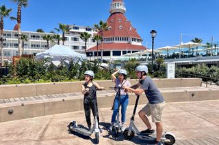 Explore Coronado Island by E-Scooter with Photos Included