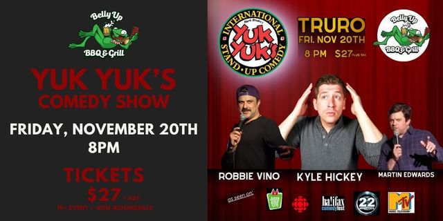 Belly Up Presents Yuk Yuks Comedy Night