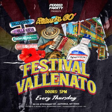 Ritmos: Festival de Vallenato Colombian Latin Party NYC