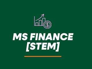 Master of Science in Finance Information Session