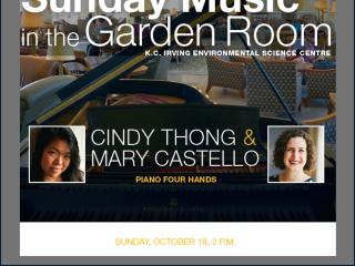 Garden Room Piano Recital