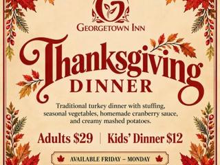 The Georgetown Pub Is Serving Thanksgiving Dinner