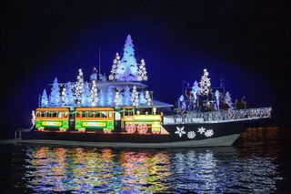 Holiday Lights Cruise Throughout Luxurious Newport Beach Harbor
