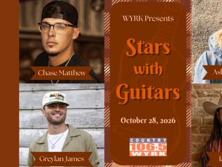 WYRK Stars with Guitars Fall Acoustic Concert