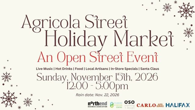 Agricola Street Holiday Market 2026