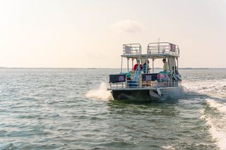 Pontoon Boat Rental with 2 Slides from Fort Walton Beach