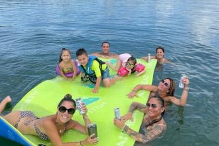 Relaxing Day at Ft. Lauderdale Sandbars on a 37 to 40 Ft Yacht