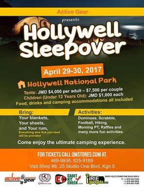Hollywell Easter Sleepover
